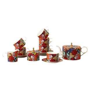 国瓷永丰源 季节礼遇繁花似锦陶瓷茶具套餐咖啡杯下午茶马克杯