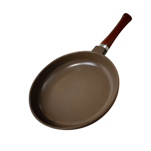 藤婆全陶瓷平底锅不粘小煎锅家用煎饼煎蛋神器煎牛排电磁炉专用