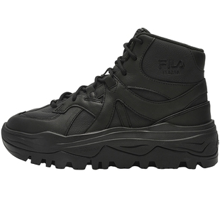 FILA 斐乐官方女鞋AMICA摩登运动鞋2023冬季阿米卡高帮保暖休闲鞋