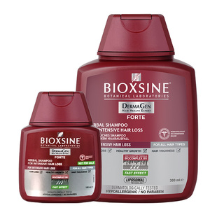 【旅行必囤】倍优森原装进口8倍防掉脱发洗发水套装蓬松油临期