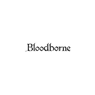 TLP镂空车贴 血源诅咒Bloodborne标志亚楠动作角色扮演游戏贴纸