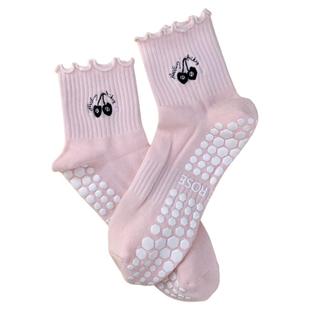 秋冬pilates专业瑜伽袜子防滑普拉提袜毛巾底室内舞蹈点胶地板袜