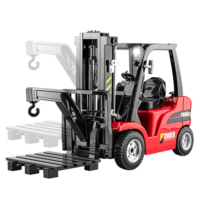 大号电动升降叉车起重机儿童玩具