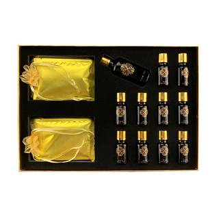 身体套盒美容院专用开背肩颈胸部精油按摩发热膜粉养生药油做10次