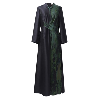 新中式国风春夏新款桑蚕丝连衣裙