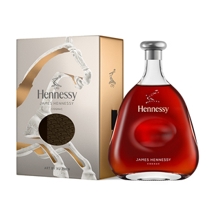 【官方直营】轩尼诗詹姆士马年限量版礼盒700ml干邑白兰地洋酒