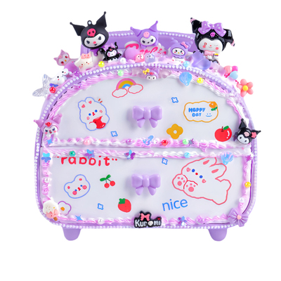 儿童奶油胶DIY制作手提包