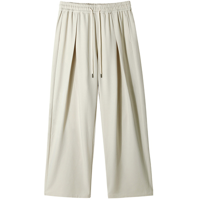 肌肉狗新款垂感宽松休闲运动长裤