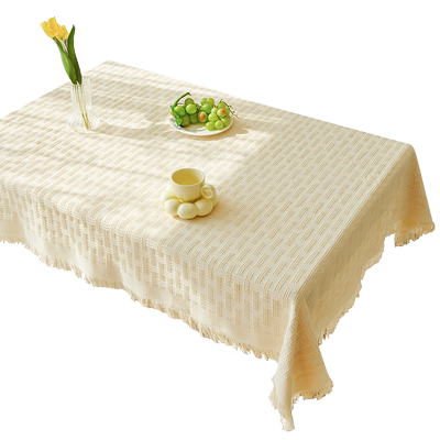 奶油风桌布网红高级感拍照背景布