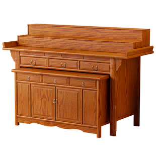 实木供桌香案家用三层佛堂供香桌供台现代香火桌供佛桌神台经济型