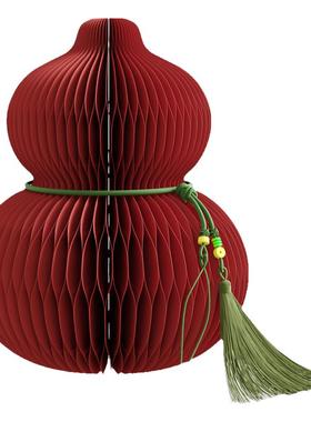 十八纸纸制新中式葫芦装饰品摆件