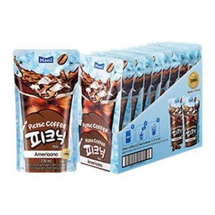 每日Picnic即饮榛子味0糖0脂美式黑咖啡230ml*10袋质保期到26年5