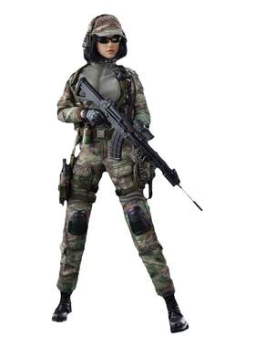 FLAGSET1/6精准女射手人偶模型