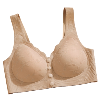 100%感觉中老年前扣运动美背文胸