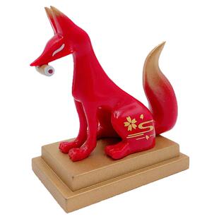有货 SO-TA 电脑大工 神社的狐狸第2弹 狛狐 九尾狐摆件扭蛋
