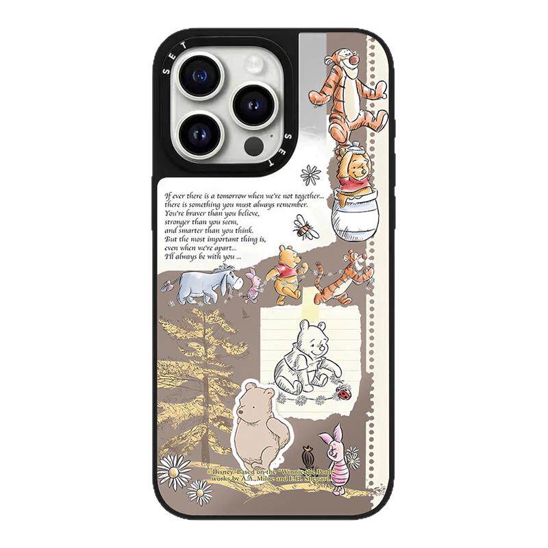 CASETiFiY联名小熊维尼可爱苹果17Pro适用iPhone16Promax磁吸15plus手机壳12潮牌13防摔14卡通华强北平替少女