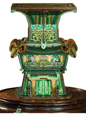 中国国家博物馆四羊方尊收纳屋