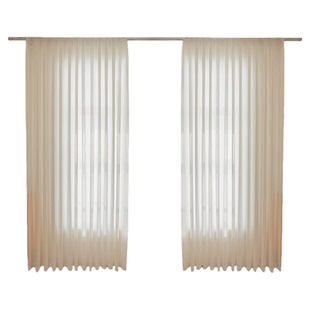 幻影纱窗帘纱帘透光不透人卧室遮阳防晒客厅飘窗2025新款阳台白纱