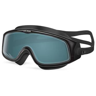 乐凯奇专业泳镜防水防雾高清女游泳眼镜近视男士大框泳镜泳帽套装