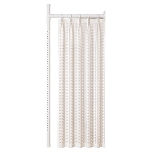 玄关隔断帘屏风正对门客厅入户遮挡挂帘免打孔安装卧室房间纱门帘