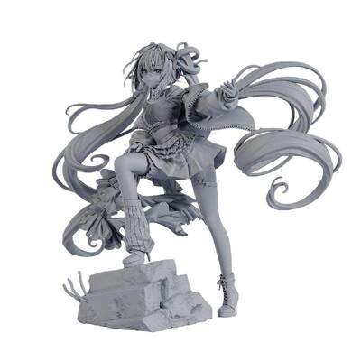 初音未来朋克景品手办