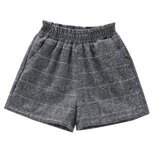 女童短裤秋冬外穿新款2025冬季儿童女孩洋气百搭加绒加厚打底靴裤