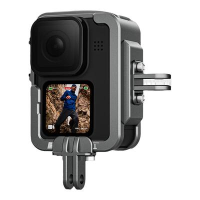 泰迅适用gopro12金属兔笼竖拍