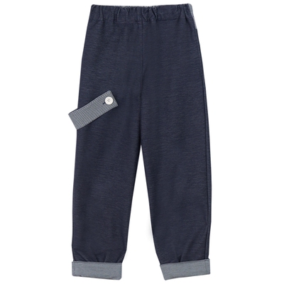 春夏男儿童休闲百搭仿牛仔长裤 erdosKIDS鄂尔多斯童装