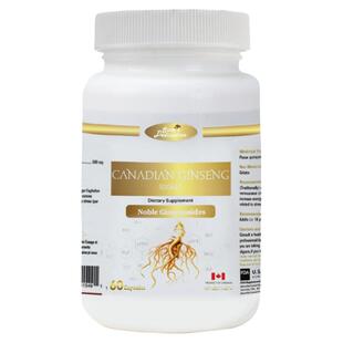 加拿大进口德睿生人参皂苷胶囊60粒/瓶rg3rh2精华术后放化西洋参