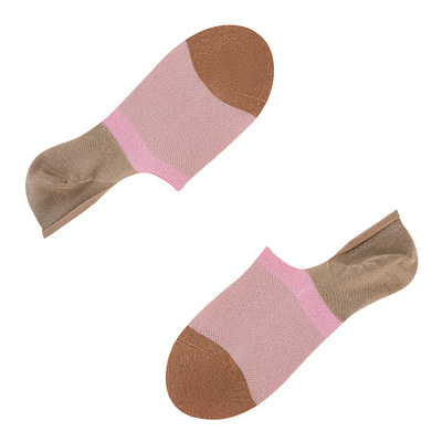 ar隐形袜子亮光丝透气夏季