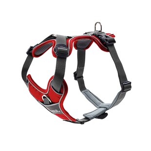 德国hunter反光宠物狗狗宠物减震胸背带大型犬防爆冲牵引绳舒适