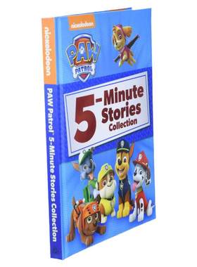 Paw Patrol 汪汪队立大功英文原版进口儿童图书合集 Nickelodeon热播卡通动画 故事书 磁贴书 小金书 自然拼读Phonics
