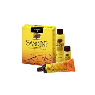 包邮Sanotint意大利正品染发剂植物天然无刺激遮盖白发膏