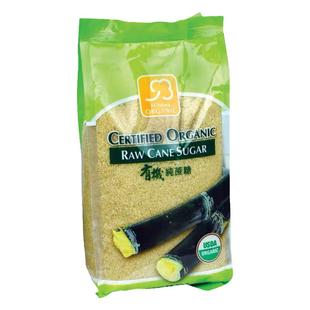 2027效期香港科士威有机蔗糖巴西纯自然甜味900g袋装天然黄砂糖