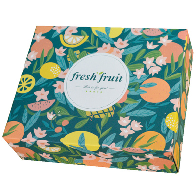 水果礼品盒中号大号空盒子手提袋