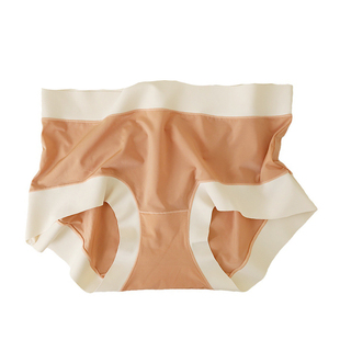 AmazingSocks纵享丝滑经典无痕边冰丝内裤女透气新品粉底肌面膜裤