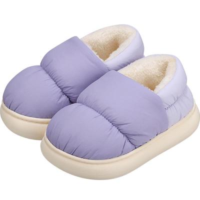 牧童冬季儿童棉拖鞋轻便保暖居家