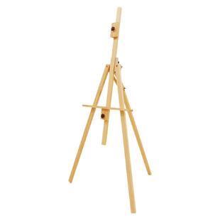 免安装画架木质画架美术生专用油画架4k画板素描写生支架式展示架抽屉画架可折叠便携儿童桌面美术绘画架子