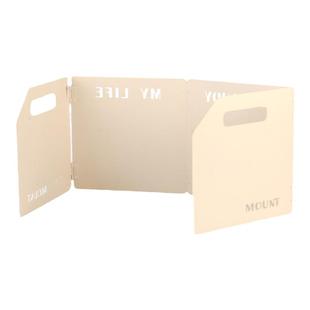 卡式炉挡风板户外炉具防风围挡防风罩圈炉头灶具气炉折叠露营野炊