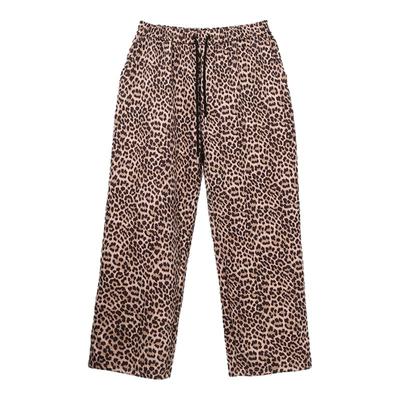 CBXLAB卡其豹纹嘻哈大佬裤爵士潮