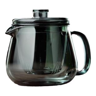 全度玻璃茶壶家用冲茶器加厚耐高温泡花茶红茶过滤茶水分离企鹅壶
