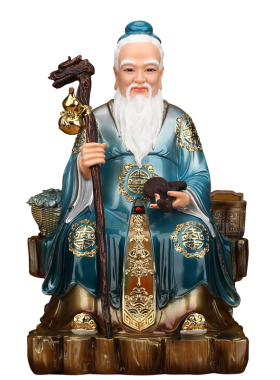 药王爷神像孙思邈医圣神医华佗药王菩萨家用药店供奉摆件树脂佛像