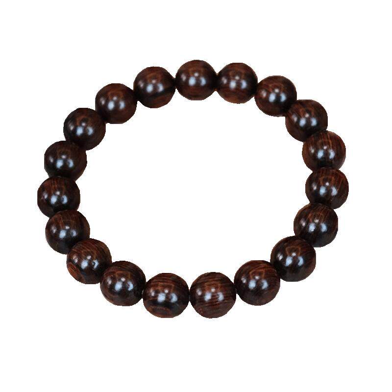 海南黄花梨紫油梨10mm老料虎皮纹顺纹小手串沉水级手链文玩男女款