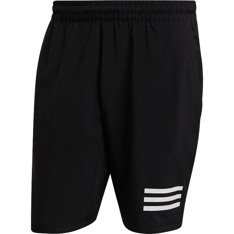 舒適三條紋網(wǎng)球運動短褲男裝夏季adidas阿迪達斯官方GL5412