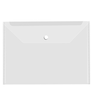 透明文件袋a4加厚塑料按扣学生用大容量试卷收纳册科目分类资料袋档案袋初中高中生考试专用整理神器商务办公