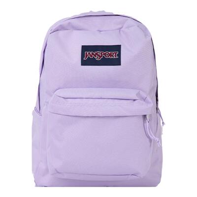 jansport休闲鸢尾紫男女双肩包