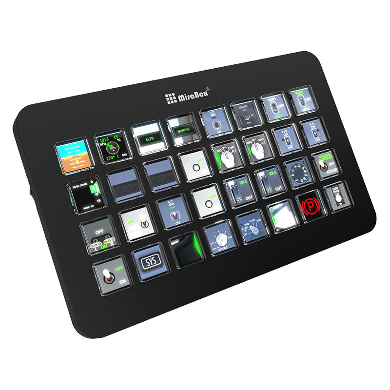 妙联宝XL模拟飞行FCU控制面板