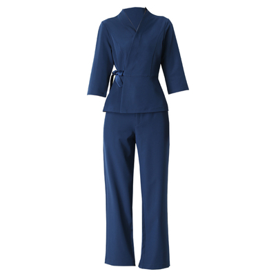 秋季美容师工作服足浴技师服女