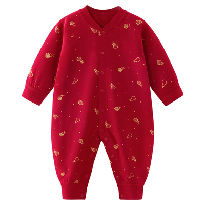 汤尼倍儿婴儿连体衣纯棉满月衣服