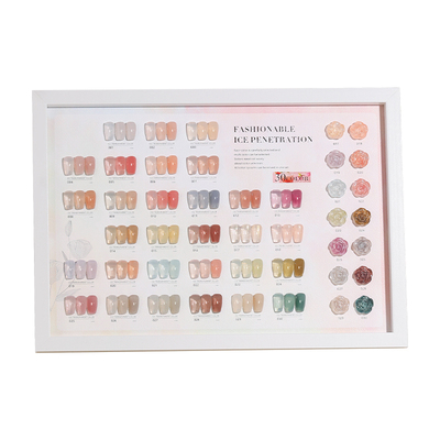 云钻网红流行冰透色甲油胶